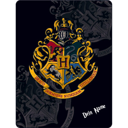 Harry Potter Fleecedecke * Personalisiert * Individuell * Kindergarten * HP