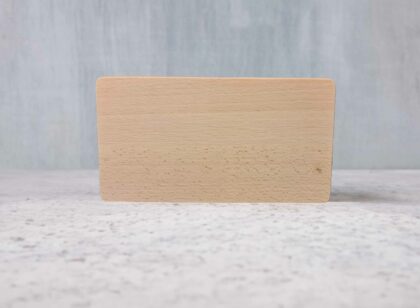 Frühstücksbrett "Selber gestalten" aus Buche