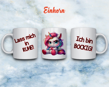 Bockiges Einhorn Becher ...