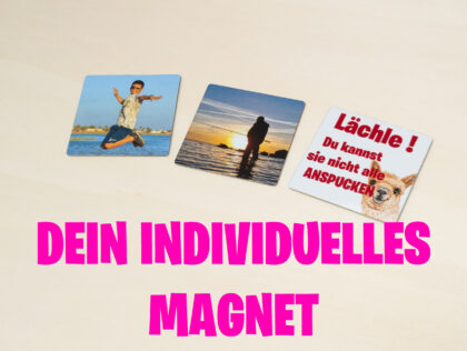Fotomagnet mit deinen Fotos - Erinnerungen - Tieren