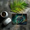Drachen Mauspad Fantasy - personalisiert mit Wunschname
