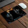 Gaming Mauspad Fantasy-Kämpfer - personalisiert mit Wunschname