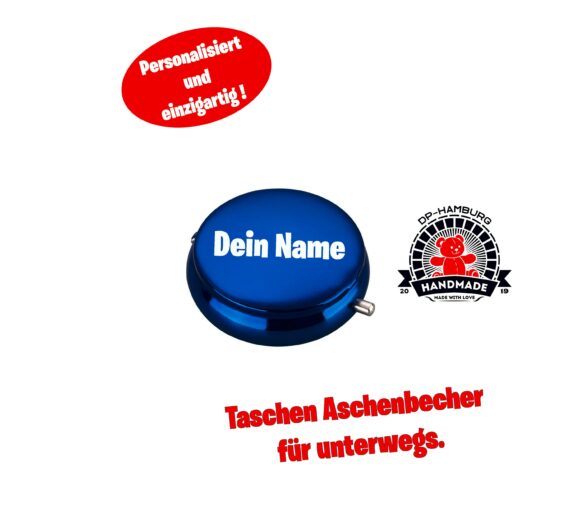Personalisierter Tragbarer Aschenbecher: Der perfekte Begleiter für unterwegs