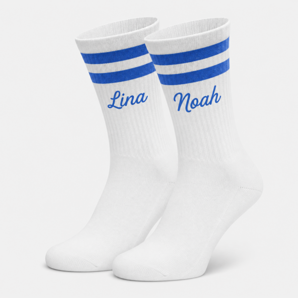1 Socken personalisiert mit Foto, Logo oder Text – individuelles Geschenk