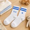 2 Socken personalisiert mit Foto, Logo oder Text – individuelles Geschenk