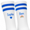 3 Socken personalisiert mit Foto, Logo oder Text – individuelles Geschenk