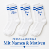 4 Socken personalisiert mit Foto, Logo oder Text – individuelles Geschenk
