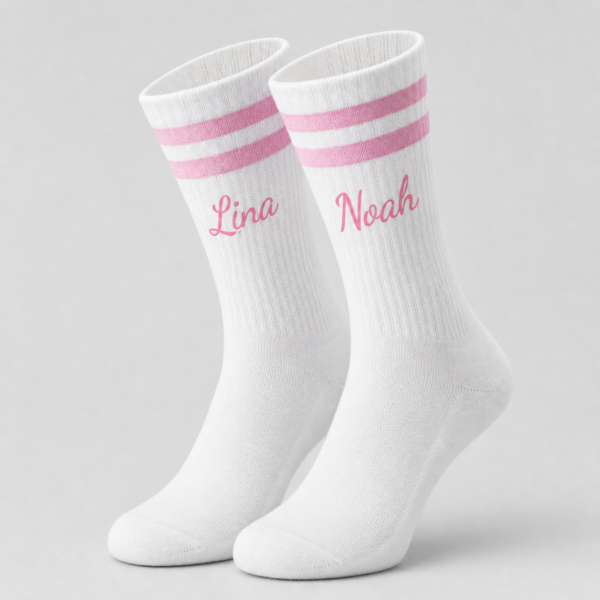 5 Socken personalisiert mit Foto, Logo oder Text – individuelles Geschenk