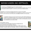 Informationen zu Individualität, Material, Kundenservice und Lieferung