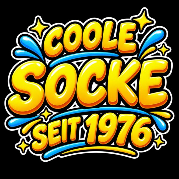 Jahrgangssocken mit Wunschjahr – Coole Socke seit deinem Jahrgang, lustiges Geburtstagsgeschenk