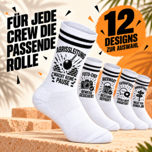Malle Crew Socken - 12 Designs zur Auswahl